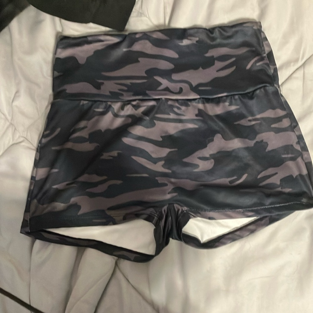 Camo Print Women's Shorts